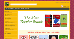 Desktop Screenshot of myyerbamatestore.com